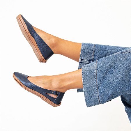 Sapatilha Dora Venutti (Azul Marinho)