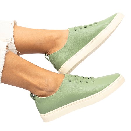 Tênis Denise Venutti (Verde Claro)