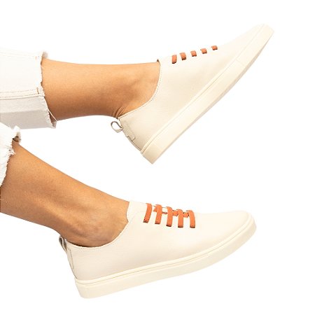 Tênis Denise Venutti (Off-White)