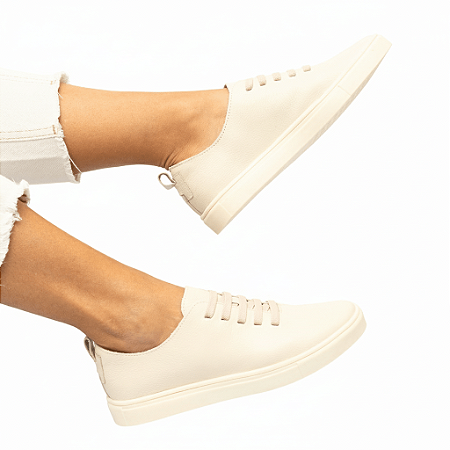 Tênis Denise Venutti (Off-White)