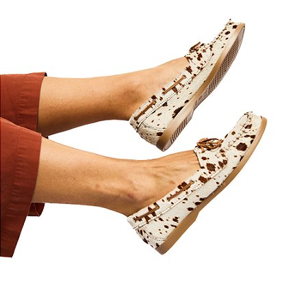 Mocasim Perla Venutti (Cow Print)