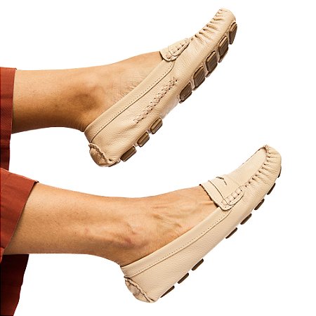 Mocassim Raquel Venutti (Amendoa)