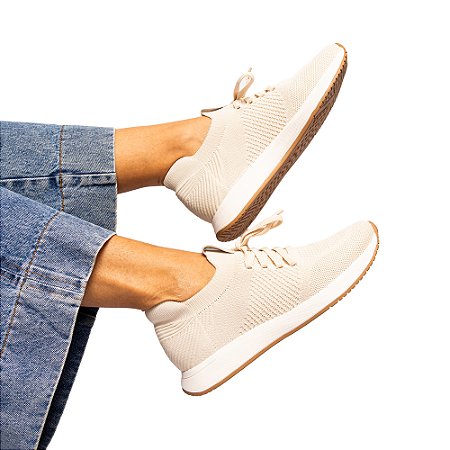 Tênis Jéssica Tricot Venutti (Off-White)