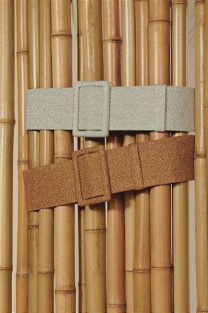 CINTO LARGO COBERTO PRATA