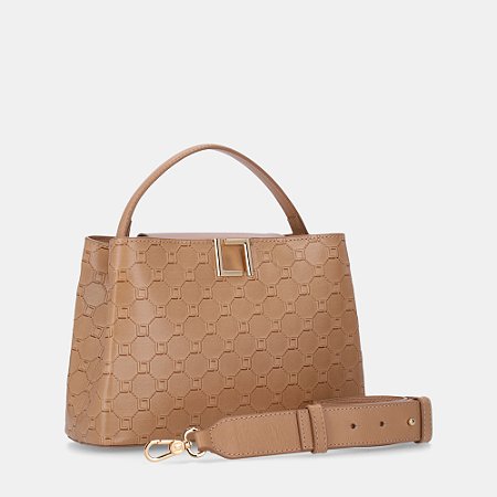 Bolsa Tote Média Lux Butter - 2000771