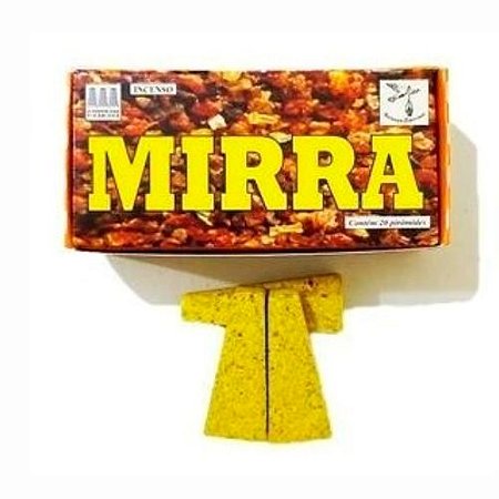Incenso em tablete Mirra