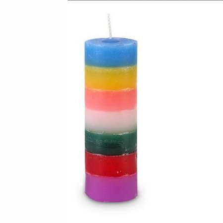 Vela Votiva (7 dias) feita de 100% de parafina pura - Sete Raios - 260gr