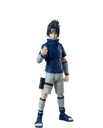 Boneco Naruto Shippudem Sasuke Uchiha Clássico Colecionável