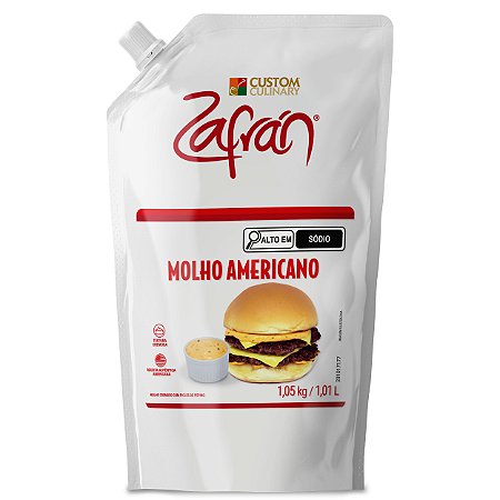 Molho Americano Custom Culinary® Zafrán® | 1,05 kg