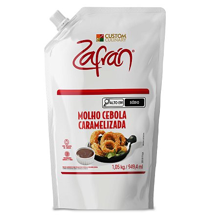 Molho Cebola Caramelizada Custom Culinary® Zafrán® | 1,05 kg