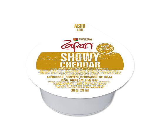 Molho Cheddar Zafrán Blister 30g - Caixa com 96 unidades