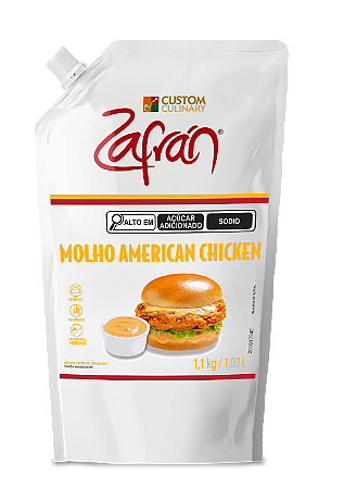 Molho American Chicken Zafrán 1,1 Kg