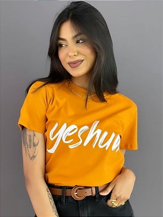 T-Shirt "Yeshua" - 100% Algodão Fio 30.1