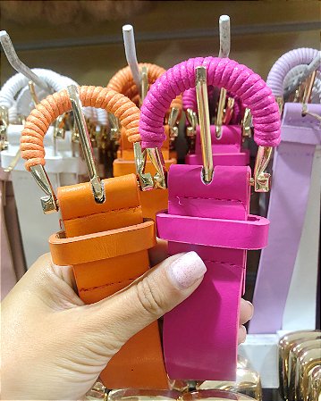 Cinto Feminino em Courinho Sintético - Fivela Oval