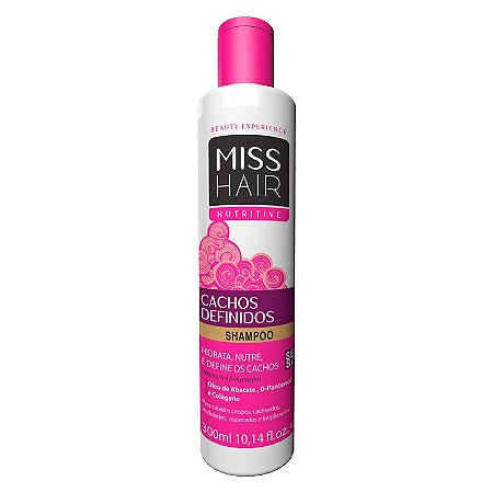 Shampoo Cachos Definidos Miss Hair 300ml