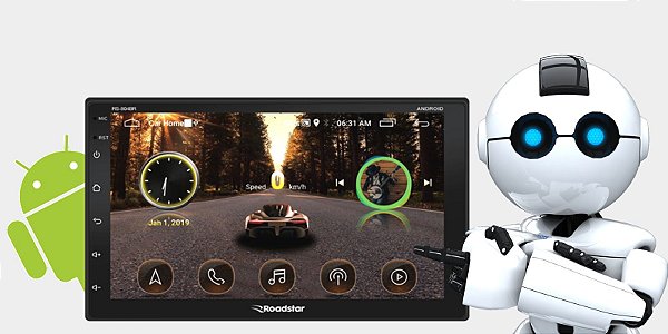 Multimídia Android Roadstar