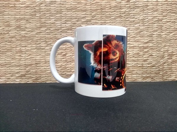 Caneca Rocket Guardiões
