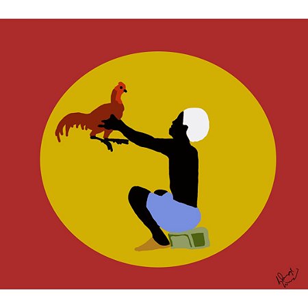 Ilustração Fine Art Oferta a Èsú