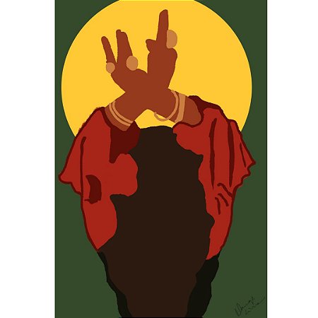 Ilustração Fine Art Dama da Noite