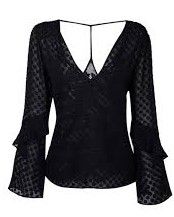 BLUSA TAYLOR BLACK LE LIS BLANC
