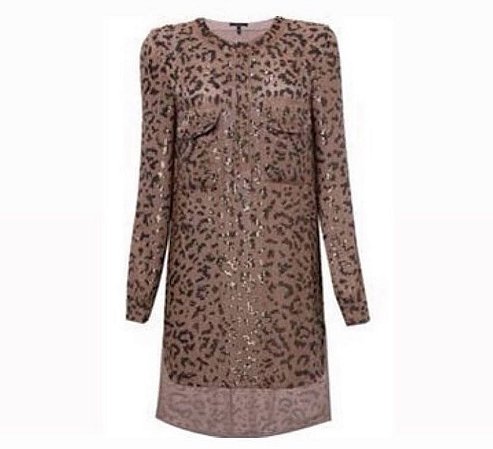 Camisa Leopard - Rosa Chá