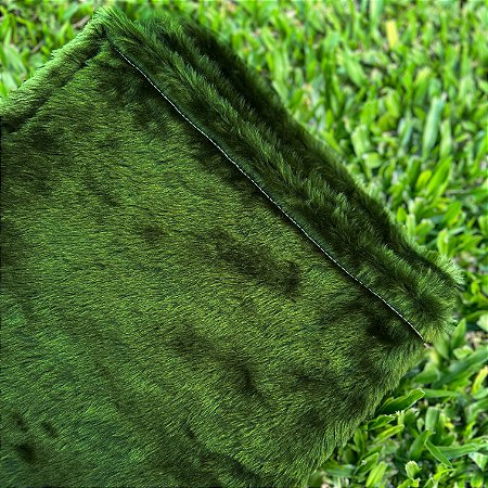 Forração • Pele sintética verde | 60x60cm