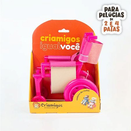 Cadeira de Rodas Rosa Criamigos