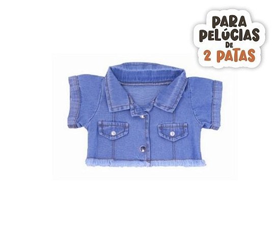 Jaqueta Jeans Desfiada