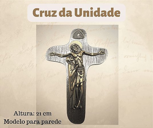 CRUZ DA UNIDADE METAL - PV 21cm