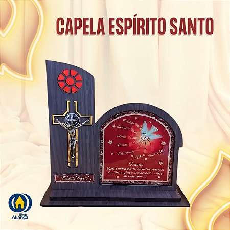 CAPELA COM CRISTO ESPIRITO SANTO - MDF
