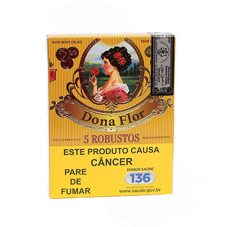 Dona Flor - Robusto (caixa com 5 unidades)