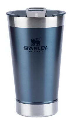Copo Térmico de Cerveja (com tampa) Stanley - 473ml - Azul Nightfall