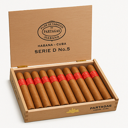 Partagas - Serie D N°5 (caixa com 10 unidades)