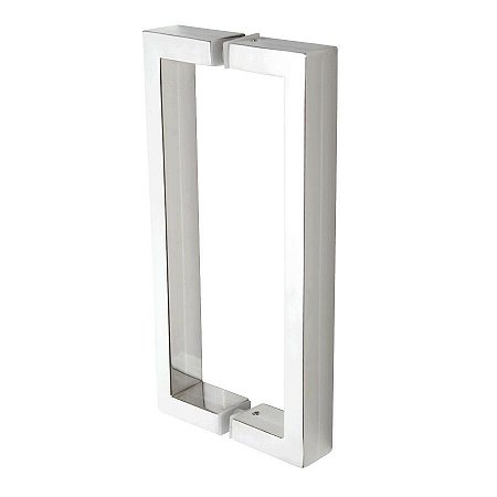 Puxador Alça DF905 Inox Polido Duplo 1000mm