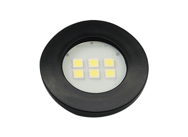 Luminaria Circular 46mm 6 Leds