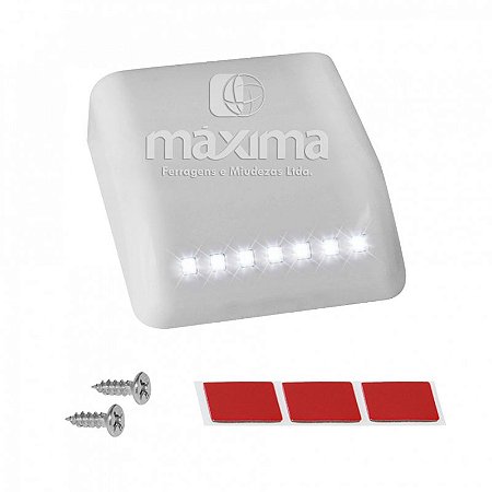 Luz de LED para móveis sobreposta com Sensor de Presença - MAX10160 - CRIATIVA