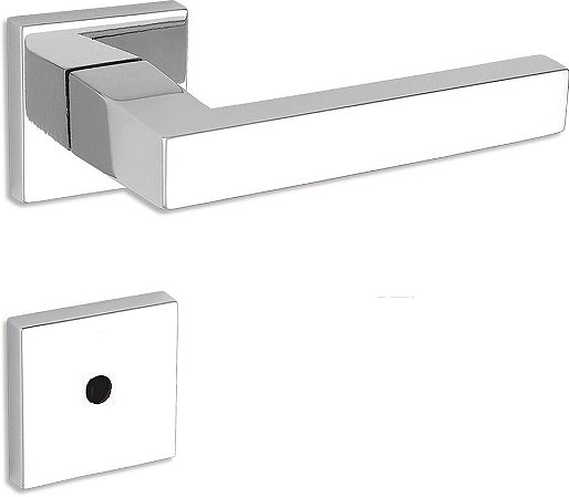 Fechadura HAGA - Victoria - Roseta 529 - Banheiro - 22032B