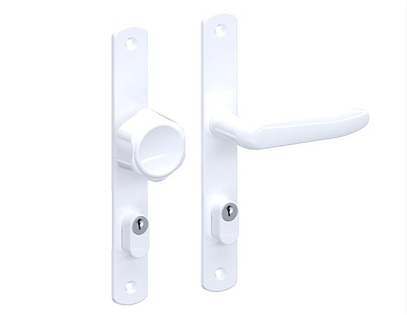 Fechadura HAGA - Berlin - Maçaneta 80/42 - Externa - 27736B