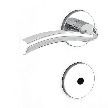 Fechadura HAGA - Handy - Roseta 528 - Banheiro - 21161