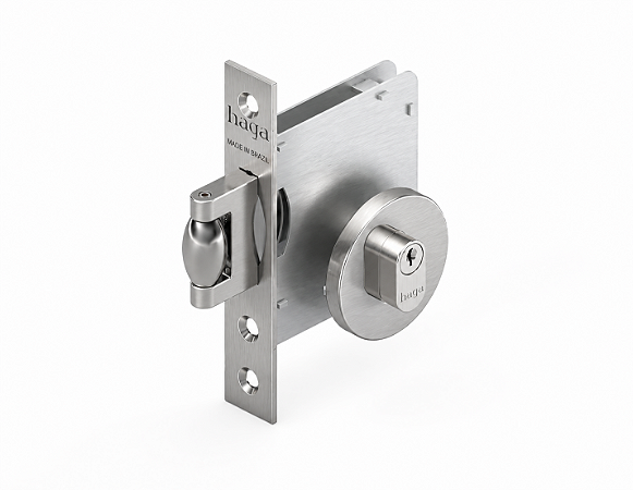 Fech. HAGA - Trava Rolete Porta de Bater - Externa - 26713