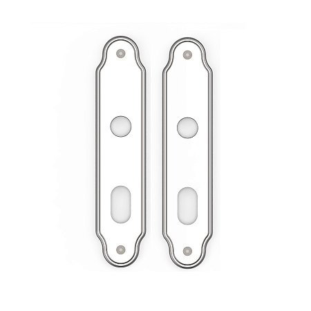 Jogo de Espelho 170 HAGA - Externo - Inox Polido - 26616B