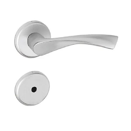 Fechadura HAGA - Idea - Roseta 527- Banheiro - 25251B