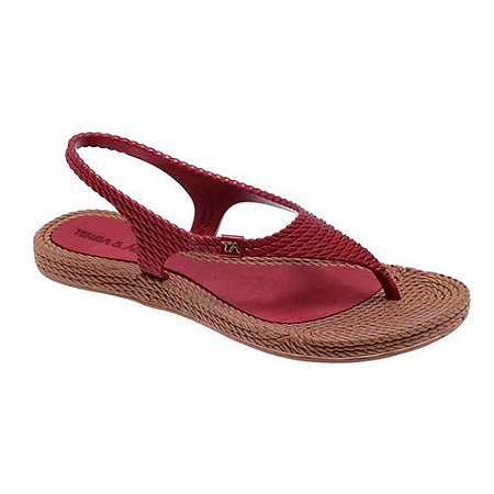 CHINELO COM ALÇA HAVAÍ VERMELHO FRAMBOESA
