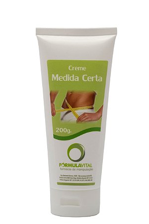 CREME | MEDIDA CERTA