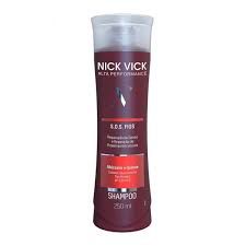 Shampoo Nick Vick 250ml S.O.S Fios