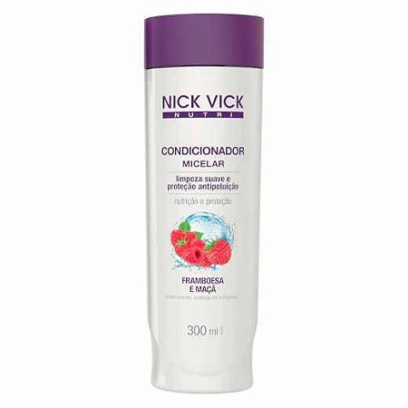 Condicionador Nick Vick 300ml Limpeza Suave e Proteção Antipoluição