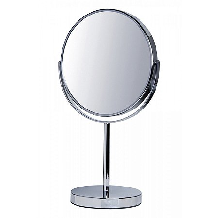 Espelho de Mesa Dupla Face Aumento x5 UnyHome