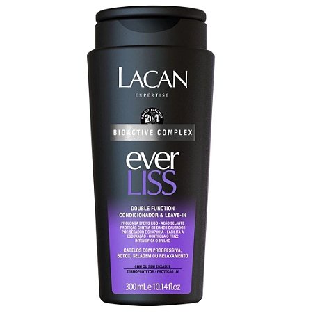 Condicionador e Leave-in Lacan Ever Liss 300ml