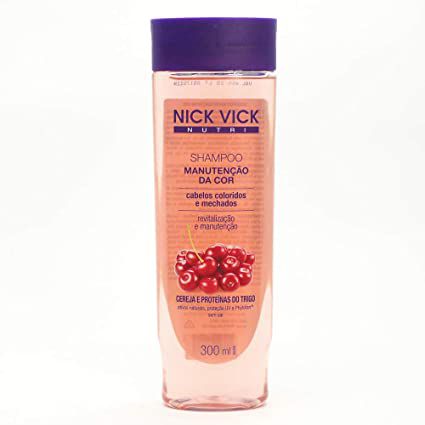 Shampoo Nick Vick 300ml Cabelos Coloridos e Mechados