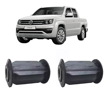 Kit Par 2 Buchas Caixa Direção Hidráulica Volkswagen Amarok 2.0 2010 A 2018 2H0422405